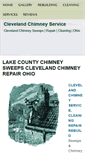 Mobile Screenshot of clevelandchimneyservice.com